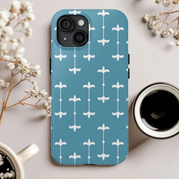 Light blue pattern Phone Case