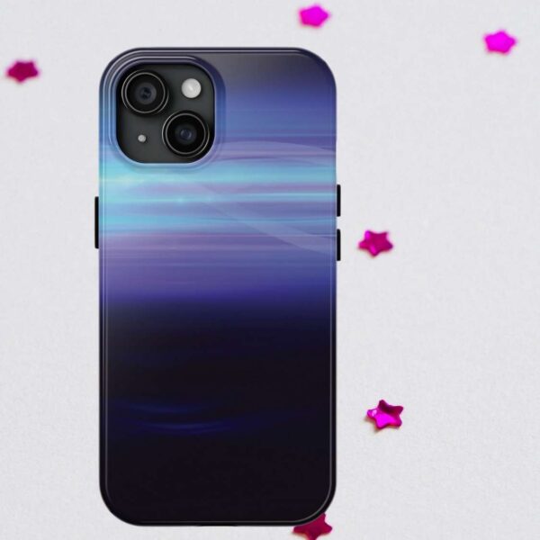 Purple and black gradient Phone Case