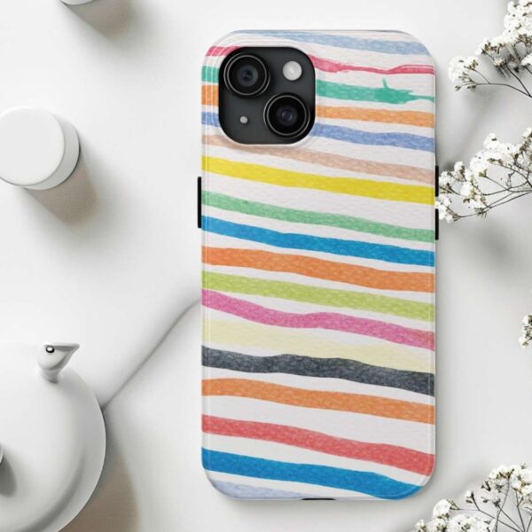 Rainbow stripes Phone Case